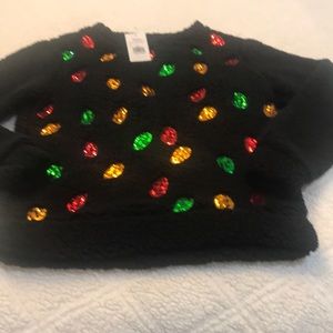 Black Christmas sweater